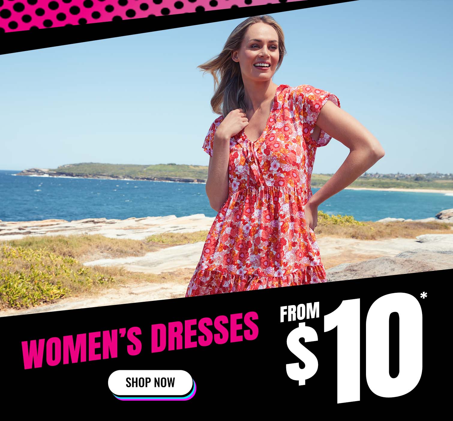 Floral women’s dress from $10 - Rivers Black November Fashion Frenzy Sale