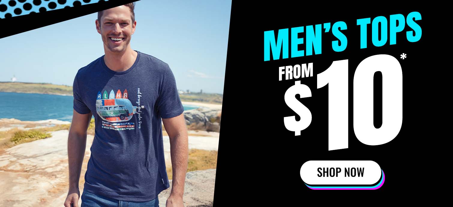 Men’s printed T-shirt from $10 - Available at Rivers’ Black November Fashion Frenzy Sale