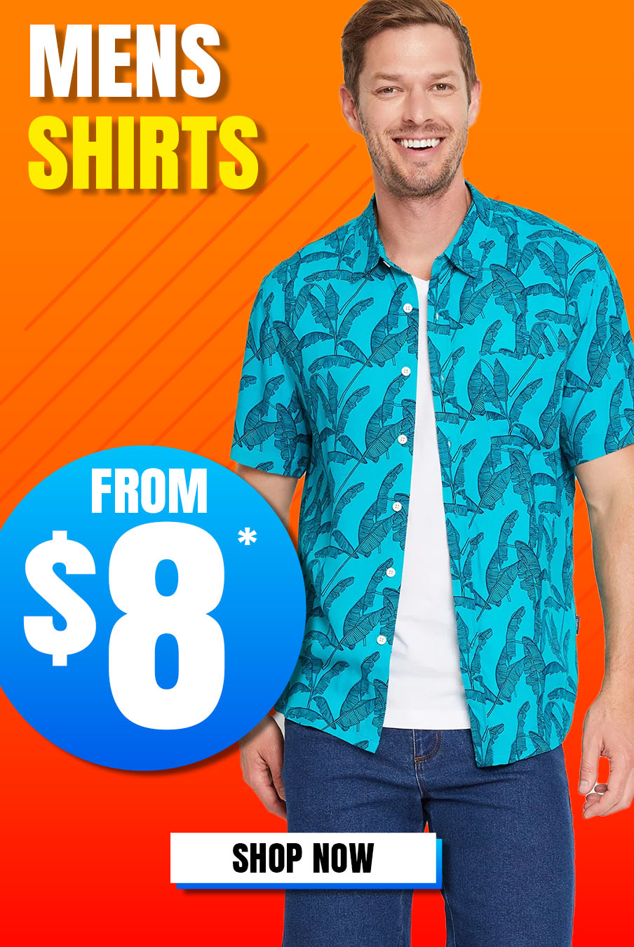 Mens Shirts from $8