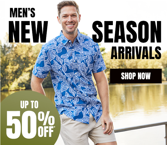 Shop Mens New Arrivals from $15