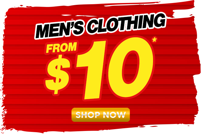 Men’s Clothing Sale – Black November Warehouse Sale starting at $10 at Rivers