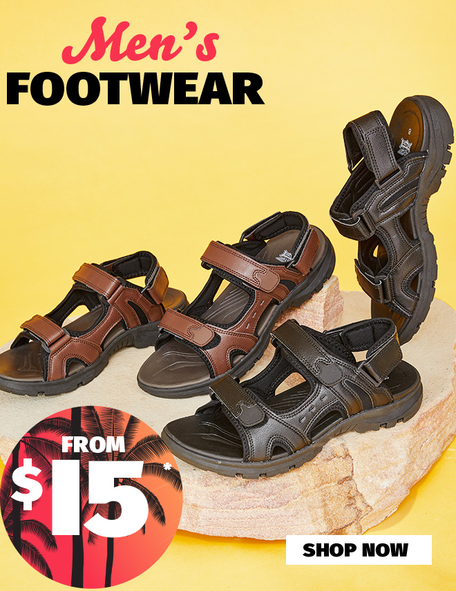 Mens Clearance Footwear from $15