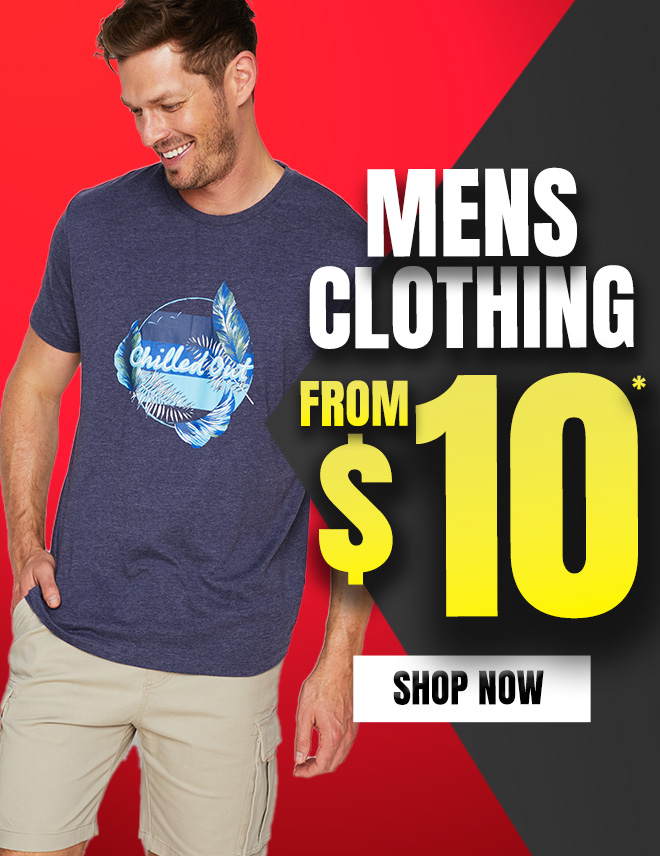 Men's clothing from $10 - Black Friday sale at Rivers