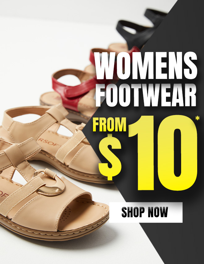 Women's footwear starting at $10 - Sandals and shoes on sale at Rivers